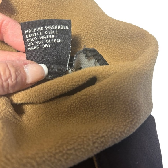 FU DA New York Womens Faux Suede Full Zip Front Light Jacket Sz Lrg - Picture 12 of 12